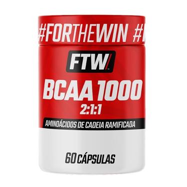 Imagem de BCAA 1000mg 2.1.1 60 Cápsulas FTW-Unissex