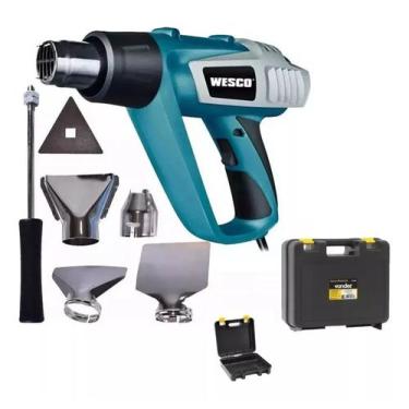 Imagem de Soprador Termico Wesco WS6427 2000W Ar Frio 3 Temperaturas com Espatul