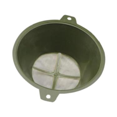 Imagem de JicSuXi Filtro de tinta de malha industrial, filtro de funil, de tinta reutilizável para resíduos de alimentos, veículos, carros, artesanato, tintas, uso em, 1 Peça 30x11.5 Cm