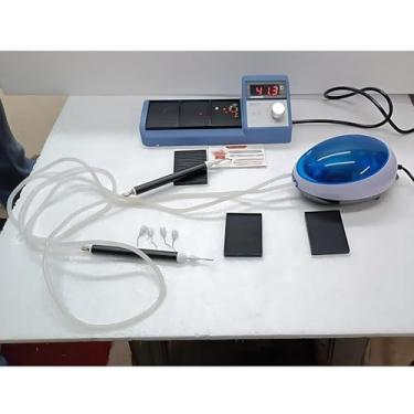 Imagem de Máquina de montagem de cera, sucção de pedra ajustável, máquina de iluminação de cera leve, adsorção a vácuo, botão de temperatura ajustável, para ferramentas e equipamentos de joalheria com conf