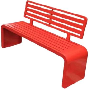 Imagem de Banco De Jardim Com Encosto Banco De Madeira De 2/3/4 Lugares Banco à Prova De Intempéries Forte Capacidade De Carga Banco De Jardim De Terraço à Prova De Intempéries, 001, 120 * 40 * 82CM