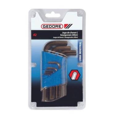 Imagem de Jogo de Chave Hexagonal 0,7 a 3/8" Gedore 25 peças - 012107