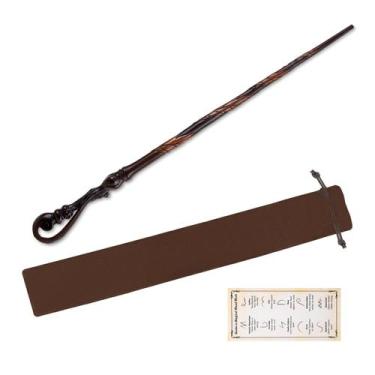 Imagem de Magic Wizard Wand EnchantZone Resin Witch Sorcerer para crianças