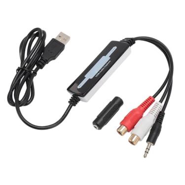 Imagem de XUXHOU Adaptador de Som Estéreo Sons Eficazes Dos Sons USB 2.0 para Cassetta Com Conversor MP3 para 8 10 para OS X, Plug Card e Reprodução para Amantes da Música