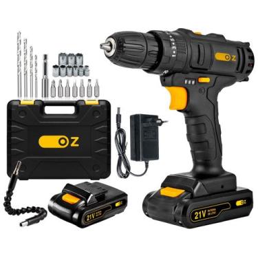 Imagem de Parafusadeira E Furadeira Impacto Profissional 21v 3/8 Bivolt 2 Bateri