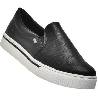 Imagem de Tenis Via Marte Slip On 016-023 Feminino, Preto, 38