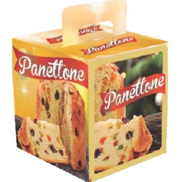 Imagem de Caixa De Panetone Quadrado 500g Com 25 Unidades - Ameripan