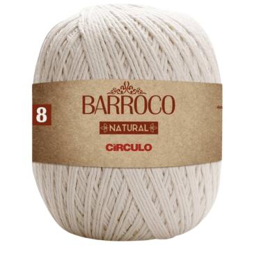 Imagem de Barbante Barroco Natural N°08 700g