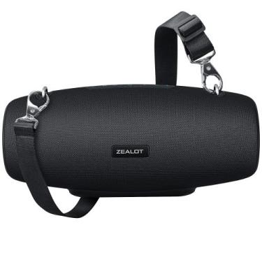 Imagem de Alto-falante Bluetooth ZEALOT S67 à prova d'água de 75 W com som estér