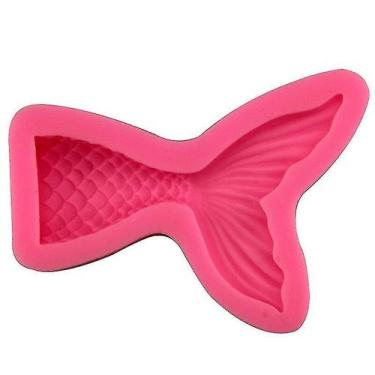 Imagem de Formas de bolo moldes pequenas caudas de sereia fazem moldes de gesso 