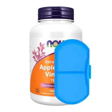 Imagem de Porta Cápsulas Comprimido + V.i.n.a.g.r.e d.e M.a.ç.ã 180 Tablets Importado