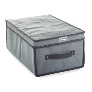 Imagem de Caixa Organizadora Dobrável Para Closet Armario Guarda Roupa