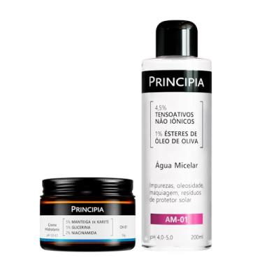 Imagem de PRINCIPIA, Kit Creme Hidratante CH-01 + Água Micelar AM-01
