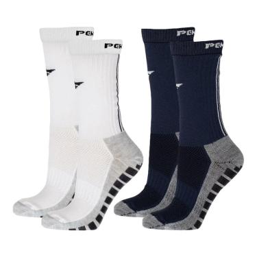 Imagem de Kit 2 Pares de Meias Penalty Grip Masculina