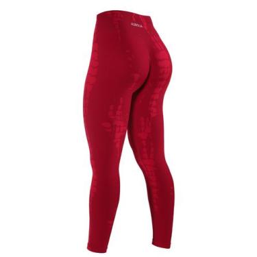 Imagem de Leggings AUROLA Serpent Seamless Squat Proof Vermelhas L