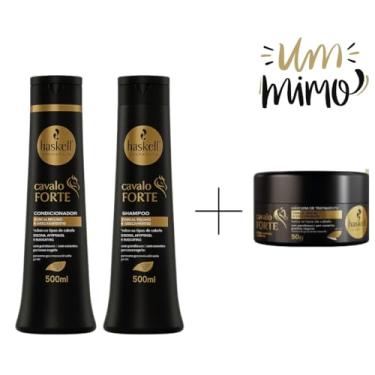 Imagem de Kit Cavalo Forte Shampoo E Condicionador 500ml