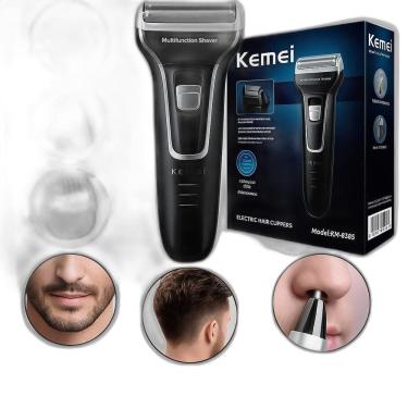 Imagem de Barbeador Kemei 3 Em 1 Com Precisão De Corte