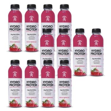 Imagem de 12x Isotônico Moving Hydro Protein Frutas Vermelhas 500ml