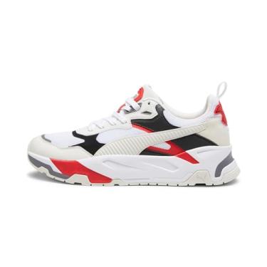 Imagem de PUMA Tênis Trinity masculino, Puma Branco Vapor Cinza PUMA Preto, 40 BR