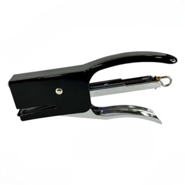 Imagem de Grampeador de Mão Alicate Grampeador de Papel 25 Páginas 26/6 Grampos 24/6 Encardenação Profissional(Preto)