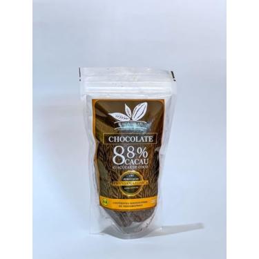 Imagem de Chocolate intenso 88% cacau c/açucar de coco 120g - Cacauway