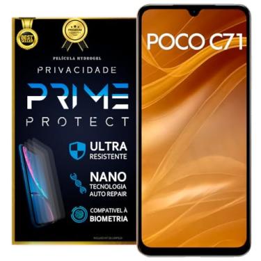 Imagem de Película Hidrogel Frontal – Poco C71 - Privacidade