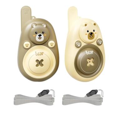 Imagem de Shakven Brinquedos para conversar ao ar livre, interfone para crianças,Brinquedo de interfone para jogos ao ar livre de longo alcance para meninos e meninas | Brinquedos compactos de comunicação