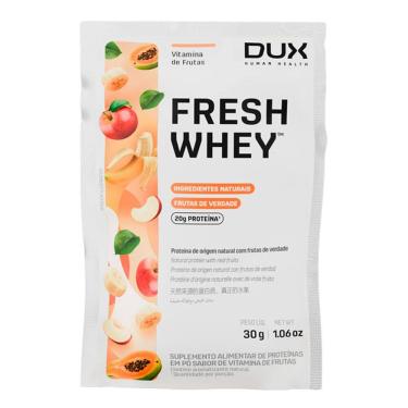 Imagem de Fresh Whey Dux Sabor Vitamina de Frutas com 20g de Proteína Sachê 30g