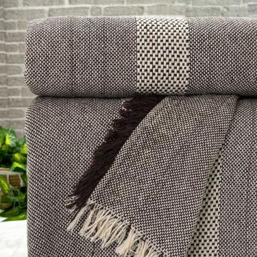 Imagem de Manta Essenza King 220x260 Cafe/cru