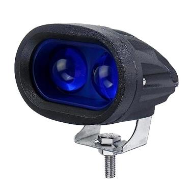 Imagem de Lâmpada de Sinal Aviso LED para Veículos 20W Trabalho Empilhadeira Alto Brilho IP67 10V-80V Visual Montagem Universal