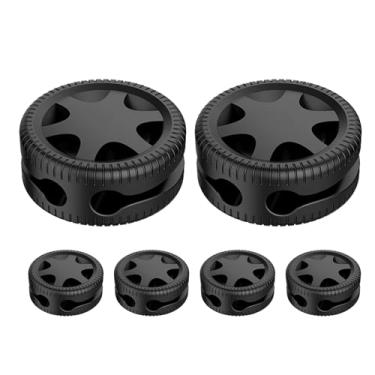 Imagem de Ganchos para Cabos e Cordões | Silicone Multifuncional | Clipes De Mesa Para Organização De Fios - Para Quarto Escritório Criado Mudo Dormitório Apartamento Telefone E Tablet