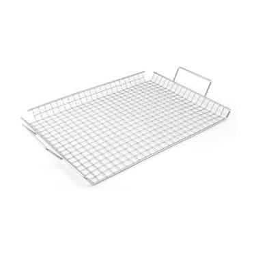 Imagem de Farberware Topo de arame quadrado para churrasco, 35 x 30 cm, aço inoxidável