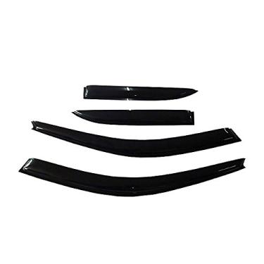 Imagem de Gldifa Defletor de vento adequado para Toyota Camry 1997-2001 Viseiras de janela fumê 94856