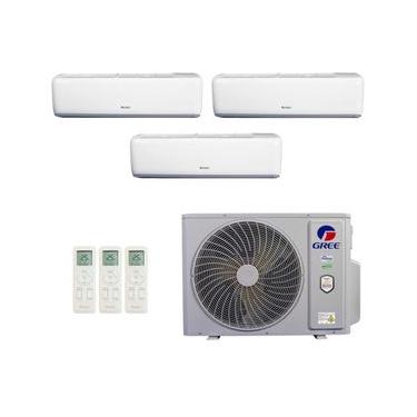 Imagem de Ar-Condicionado Multi Split Inverter R-32 Gree 36.000 (3x Evap HW 18.000) Quente/Frio 220V