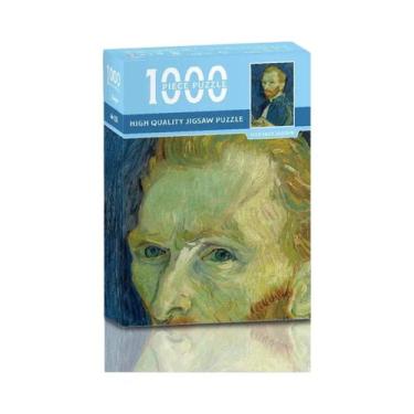 Imagem de Quebra-Cabeça Mini Adulto De 1000 Peças Van Gogh a Noite Estrelada Pap