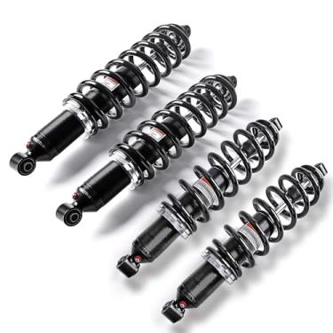 Imagem de Conjunto de amortecedores completos monotubo compatível com Polaris UTV Ranger 500 2009 Ranger 700 2009 Excluindo tripulação/6x6 modelos 2010-2014 Ranger 800 Crew 800 7043394 7042333