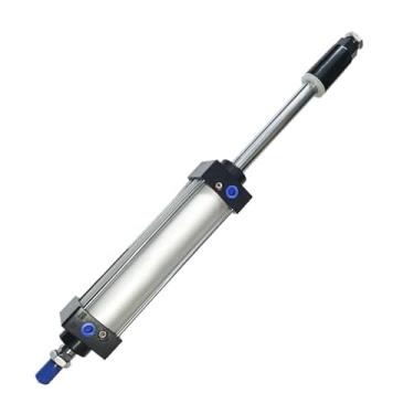 Imagem de SCJ32 40 50 63 80 100 125 mm furo ajustável liga de alumínio ferramentas de pistão de dupla ação cilindro pneumático de ar padrão (curso 200-100 mm, furo 63 mm)