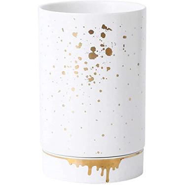 Imagem de Escorredor de talheres utensílios de cozinha de cerâmica suporte de pauzinhos criativo escorredor de talheres e organizador de utensílios de cozinha para casa Prateleira de secagem de utensílios de 4