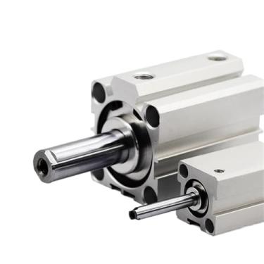 Imagem de SDA16/20/25/32/40/50/63/80mm Pistão de cilindro de ar pneumático de dupla ação compacto 5 10 15 20 30 40 50 mm Curso (curso 100 mm, BOR40 mm)