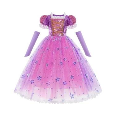 Imagem de Fantasia De Vestido De Baile Da Sofia a Primeira Para Meninas, Vestido