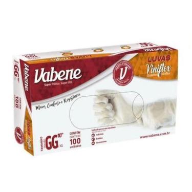 Imagem de Luva Viniflex Descartável Procedimento Transparente C/ 100 Unid - Vabe