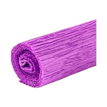 Imagem de Rolo De Papel Crepom Artesanal 250x50cm 20 Cores Para Origami, Artesan