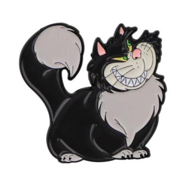 Imagem de Pin De Esmalte Kawaii Stitch Sereia Para Mochilas, Roupas, Joias, Pres