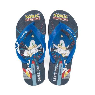Imagem de Chinelo Infantil Ipanema Sonic Lets Azul-Masculino