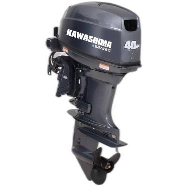 Imagem de Motor De Popa 40hp 2t P. Elétrica/controle Remoto Kawashima
