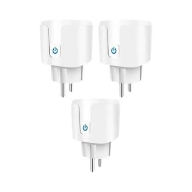 Imagem de Tomada Inteligente WiFi EU 16A 20A Com Monitor De Energia, Temporizado