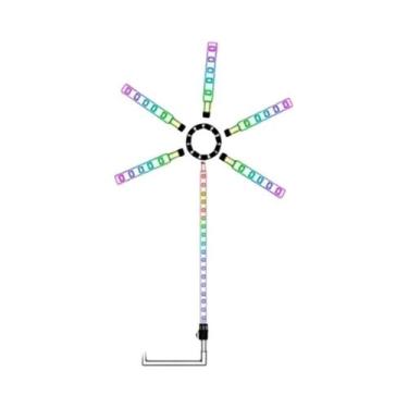 Imagem de Guirlanda De Luzes Neon RGB LED Com Sincronização De Música Bluetooth 