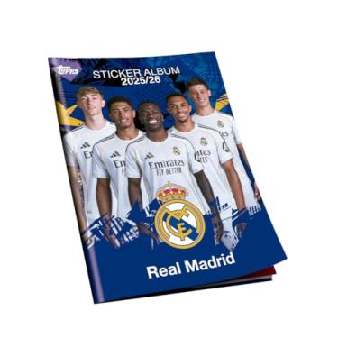 Imagem de Topps - Kit Álbum e Figurinhas REAL MADRID 2025/26 - Completo