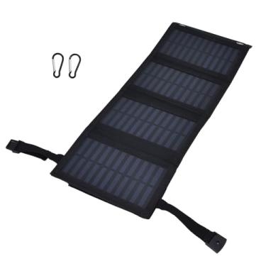 Imagem de ZJchao Painéis Solares, Carregador de Painel Solar Com Uma Taxa de Conversão de 23-24% de Silício, Carregador Solar de Nylon Painel para Atividades Ao Ar Livre e Situações de Emergência