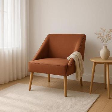 Imagem de Cadeira Decorativa Liz Suede para Sala salão recepção escolha sua cor.